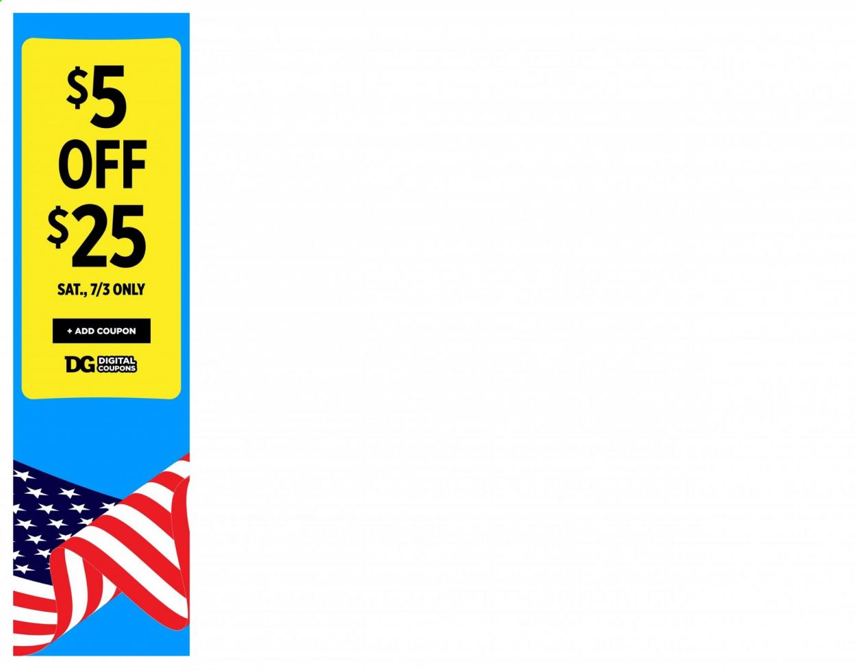 Dollar General (MS) Weekly Ad Flyer June 27 to July 3