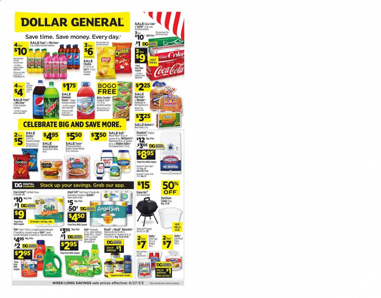 Dollar General (OH) Weekly Ad Flyer June 27 to July 3
