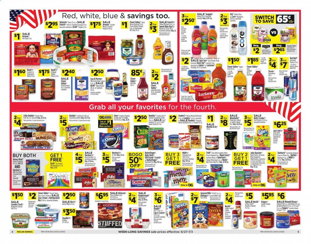 Dollar General (OH) Weekly Ad Flyer June 27 to July 3