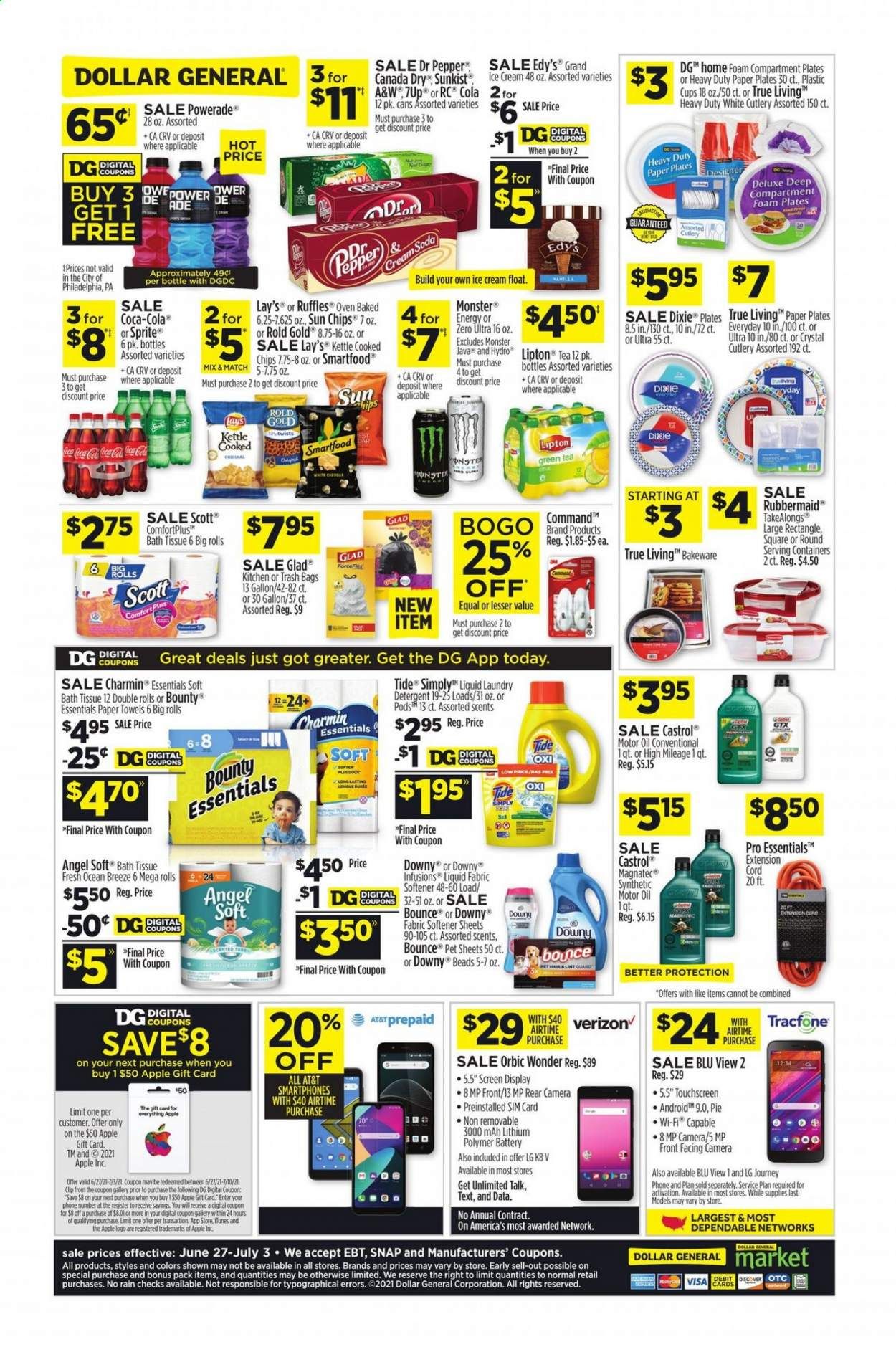 Dollar General (GA, IA, LA, MA, NY, VA, WI) Weekly Ad Flyer June 27 to July 3