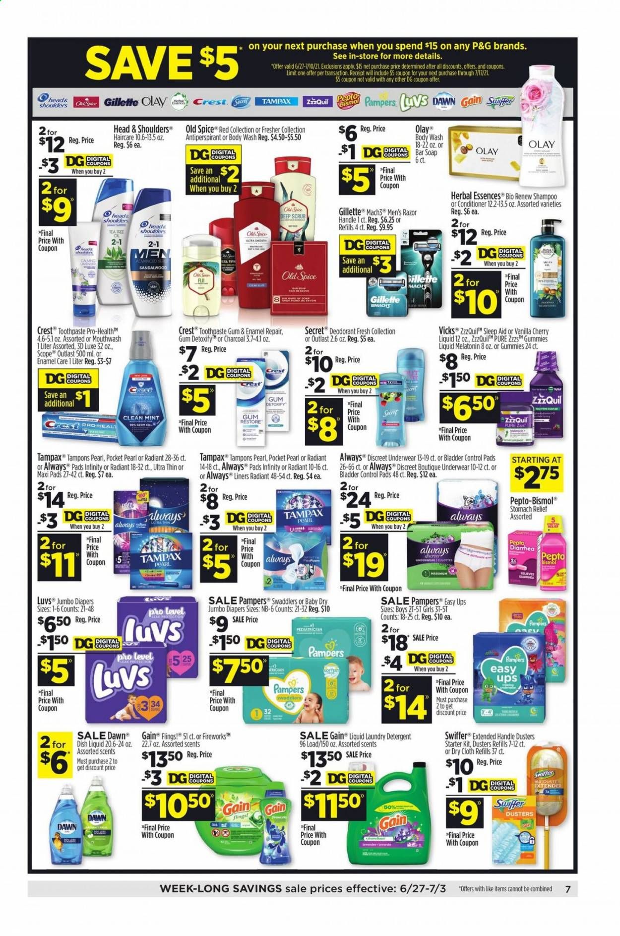 Dollar General (GA, IA, LA, MA, NY, VA, WI) Weekly Ad Flyer June 27 to July 3