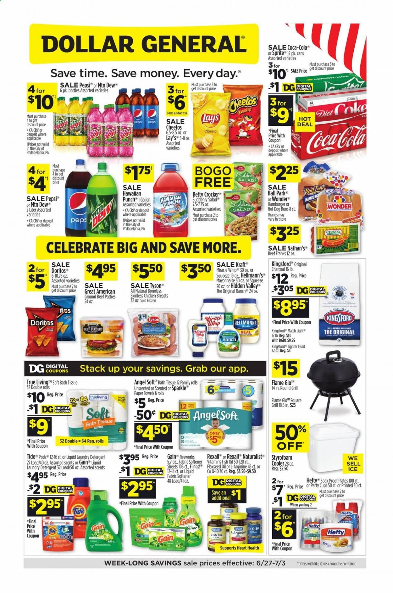 Dollar General (NM, OR) Weekly Ad Flyer June 27 to July 3