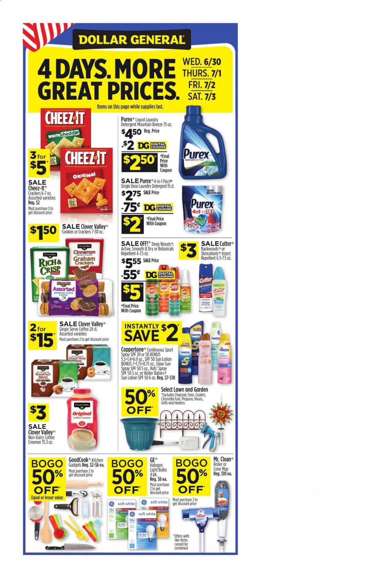 Dollar General (CA, NV) Weekly Ad Flyer June 27 to July 3