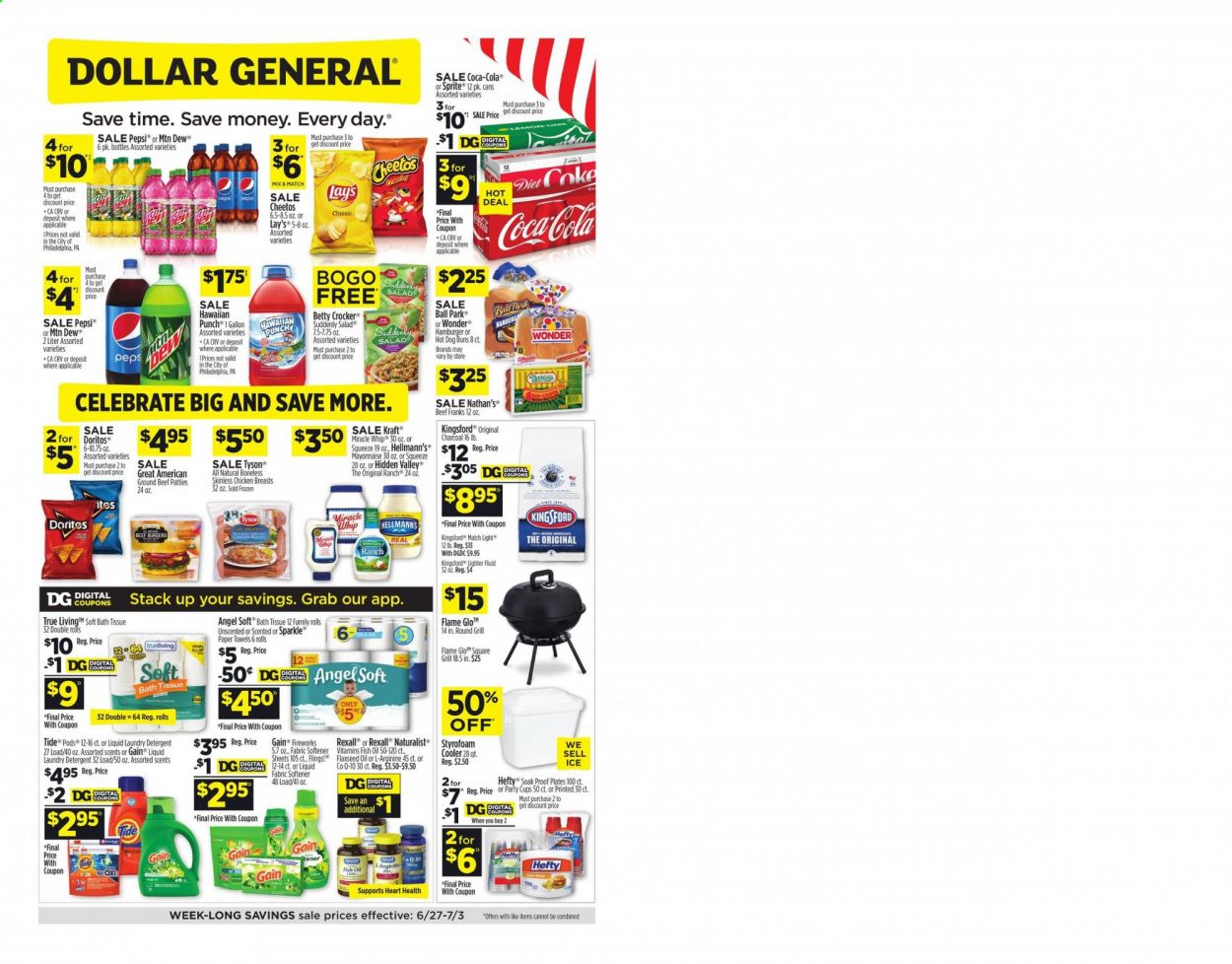 Dollar General (MO) Weekly Ad Flyer June 27 to July 3