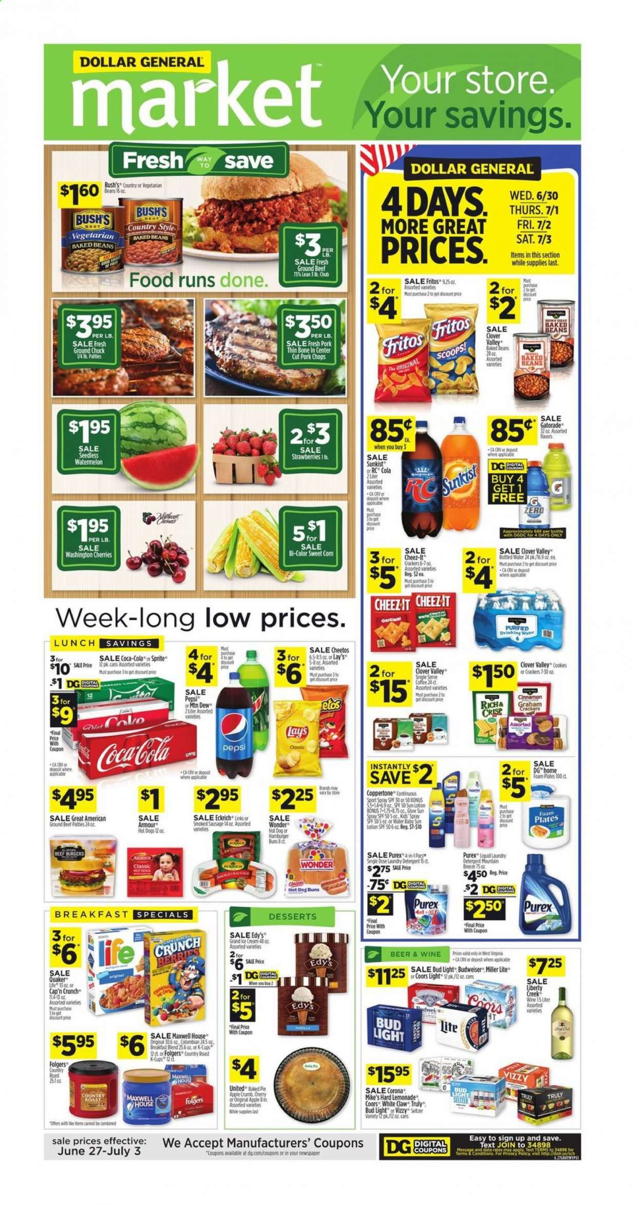 Dollar General (WV) Weekly Ad Flyer June 27 to July 3