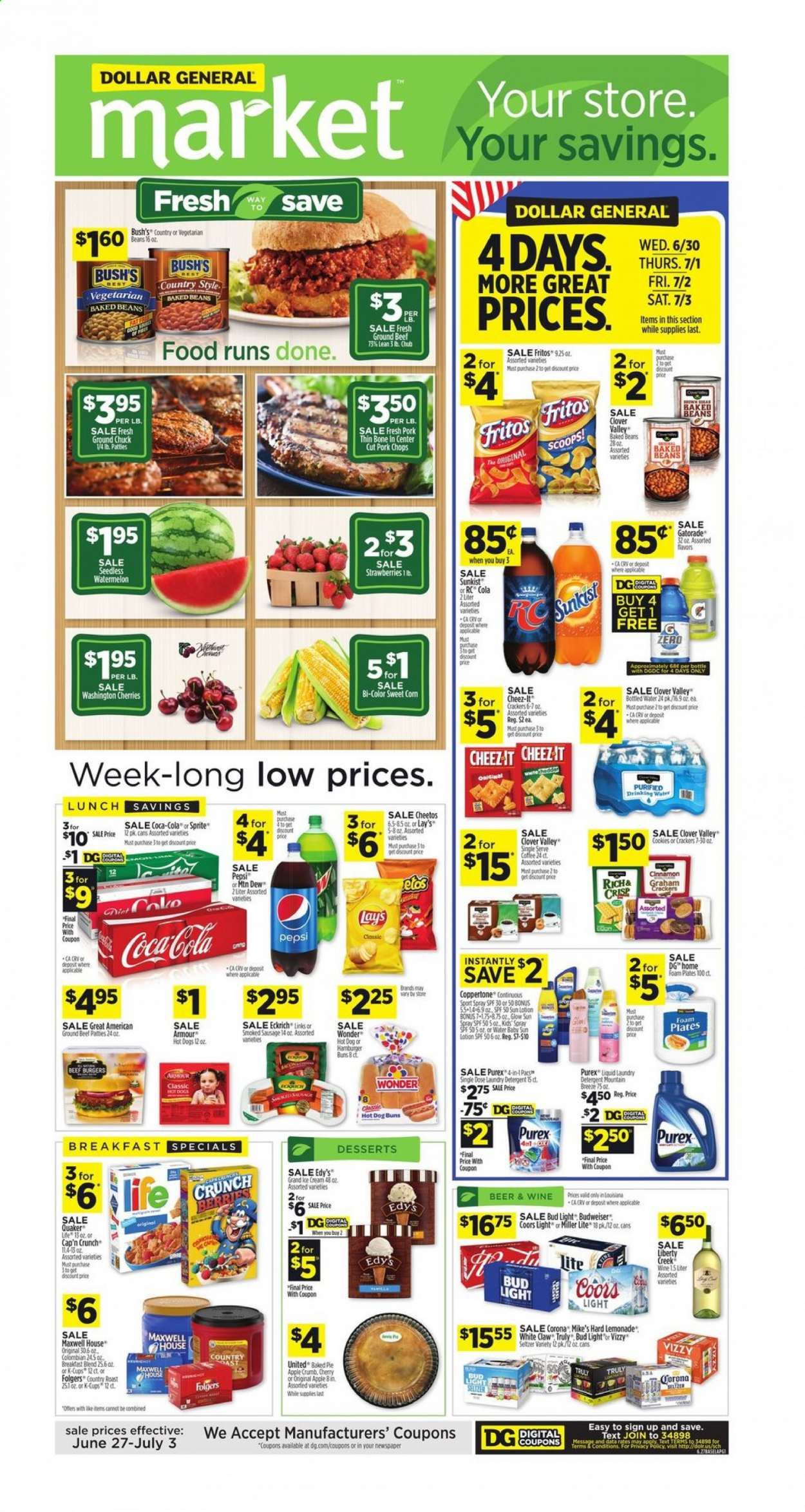 Dollar General (LA) Weekly Ad Flyer June 27 to July 3