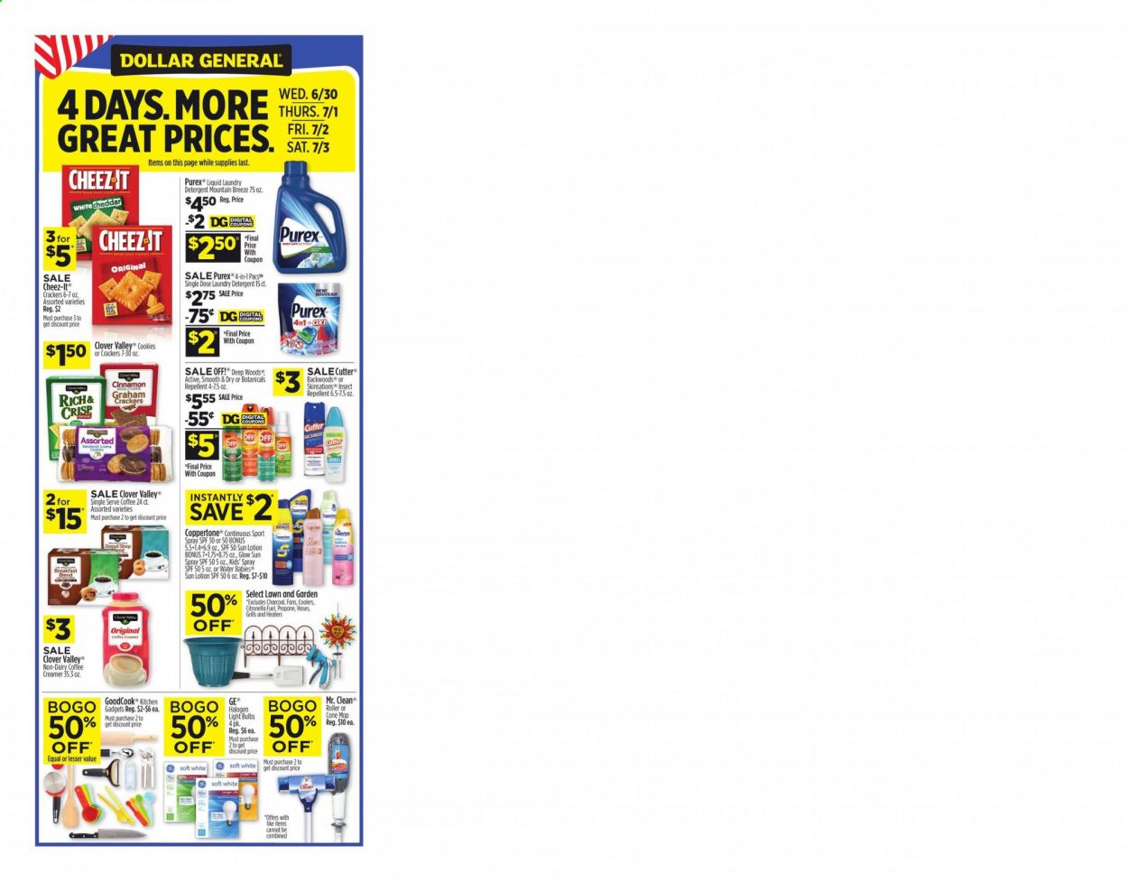 Dollar General (AZ, CO) Weekly Ad Flyer June 27 to July 3