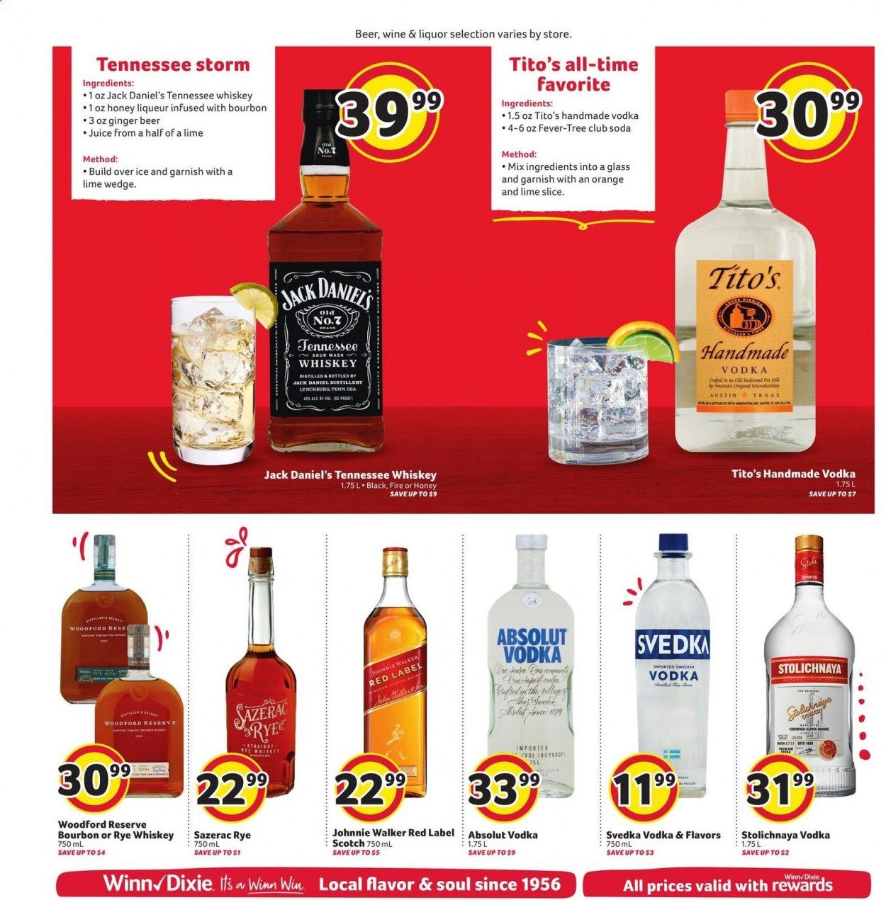Winn Dixie (AL, FL, GA, LA) Weekly Ad Flyer June 30 to July 6