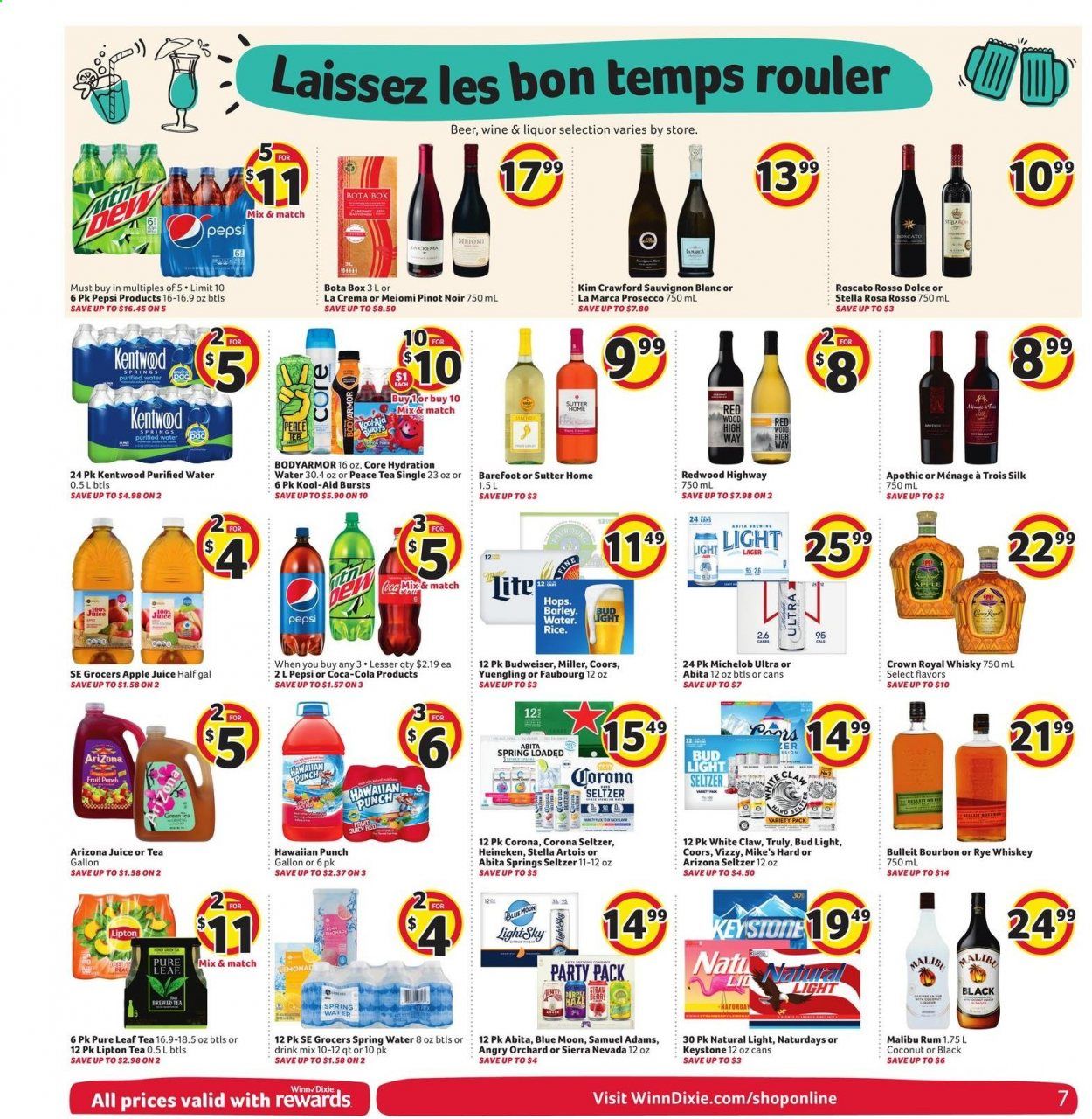 Winn Dixie (AL, FL, GA, LA) Weekly Ad Flyer June 30 to July 6