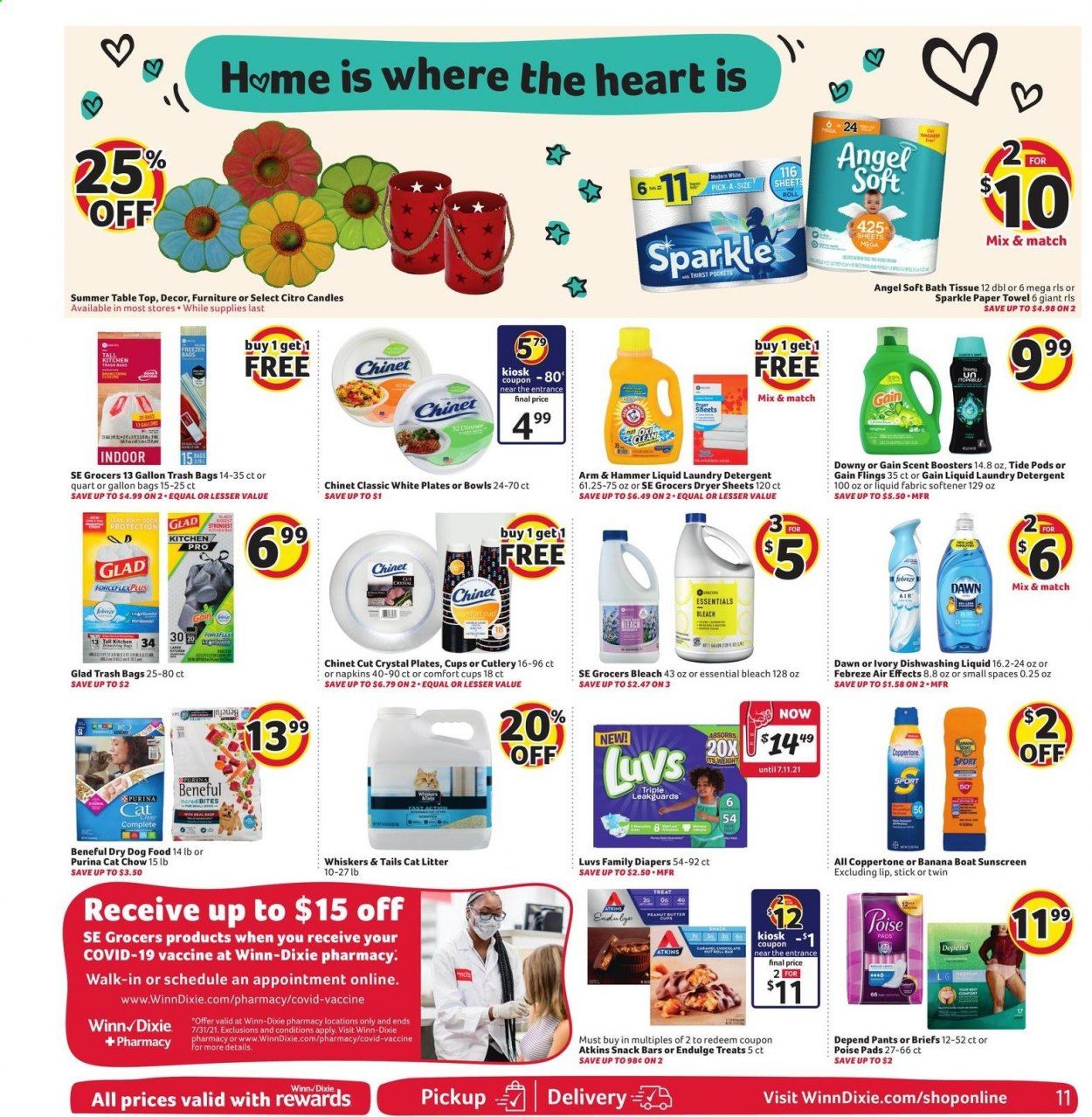 Winn Dixie (AL, FL, GA, LA) Weekly Ad Flyer June 30 to July 6