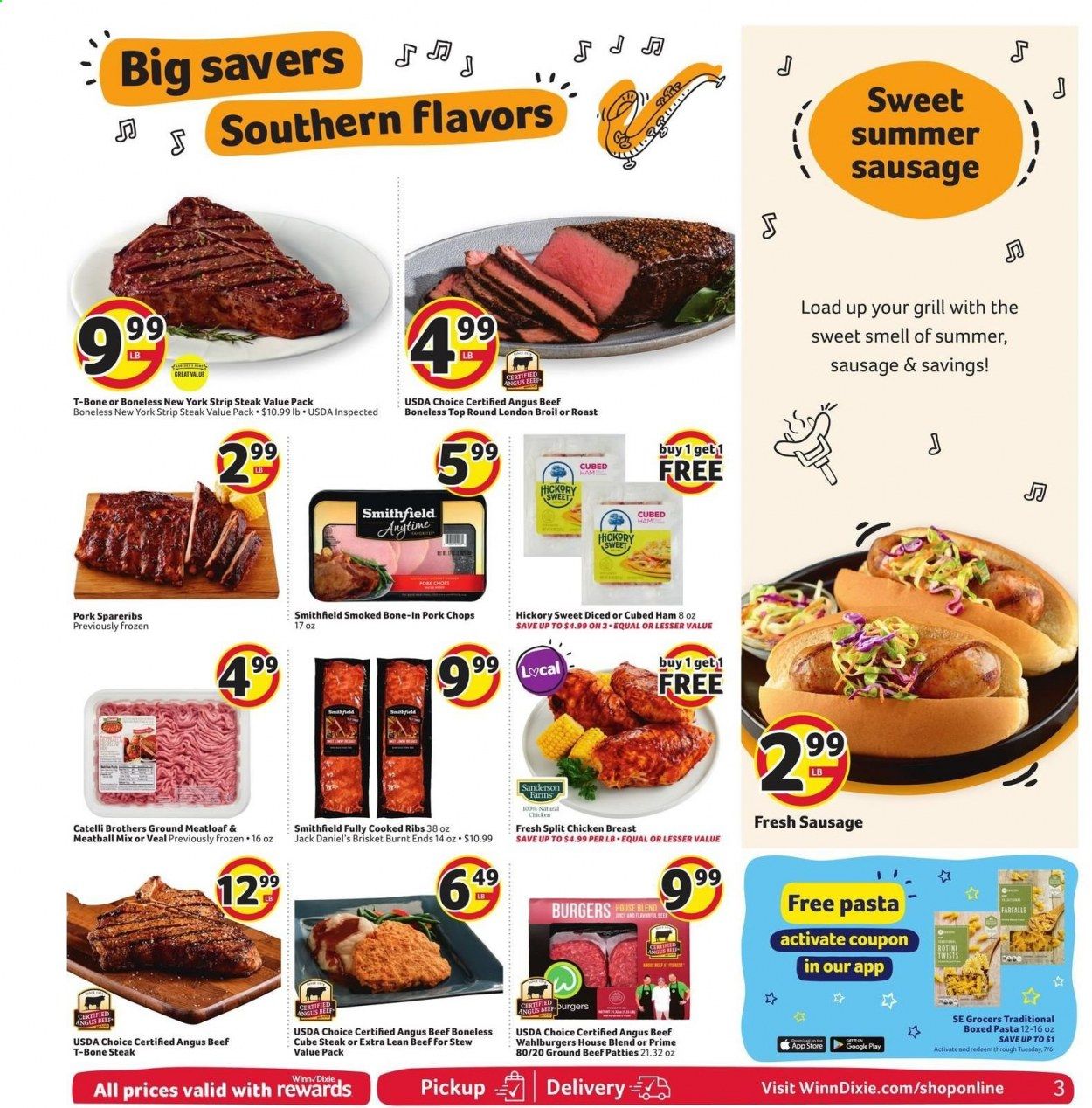 Winn Dixie (AL, FL, GA, LA) Weekly Ad Flyer June 30 to July 6