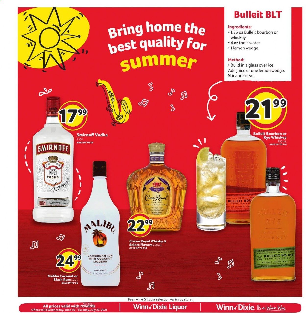 Winn Dixie (AL, FL, GA, LA) Weekly Ad Flyer June 30 to July 6