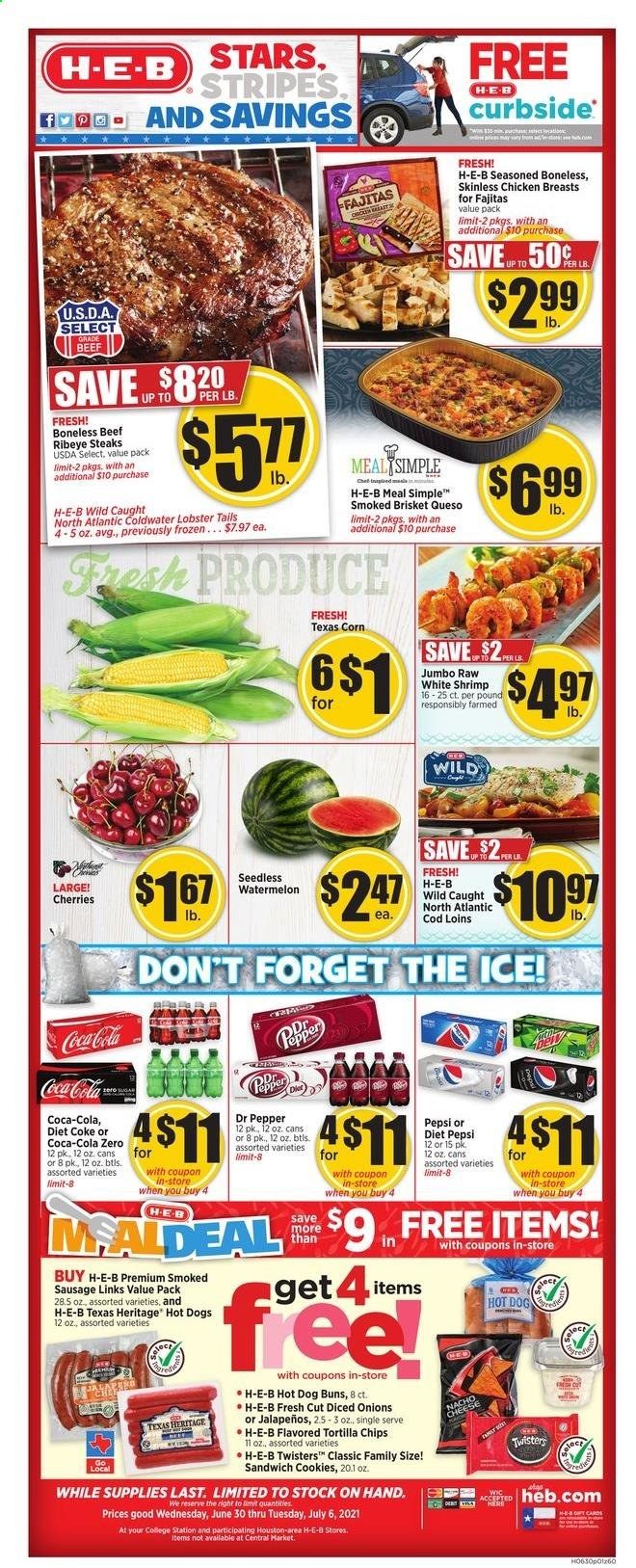 H-E-B (TX) Weekly Ad Flyer June 30 to July 6