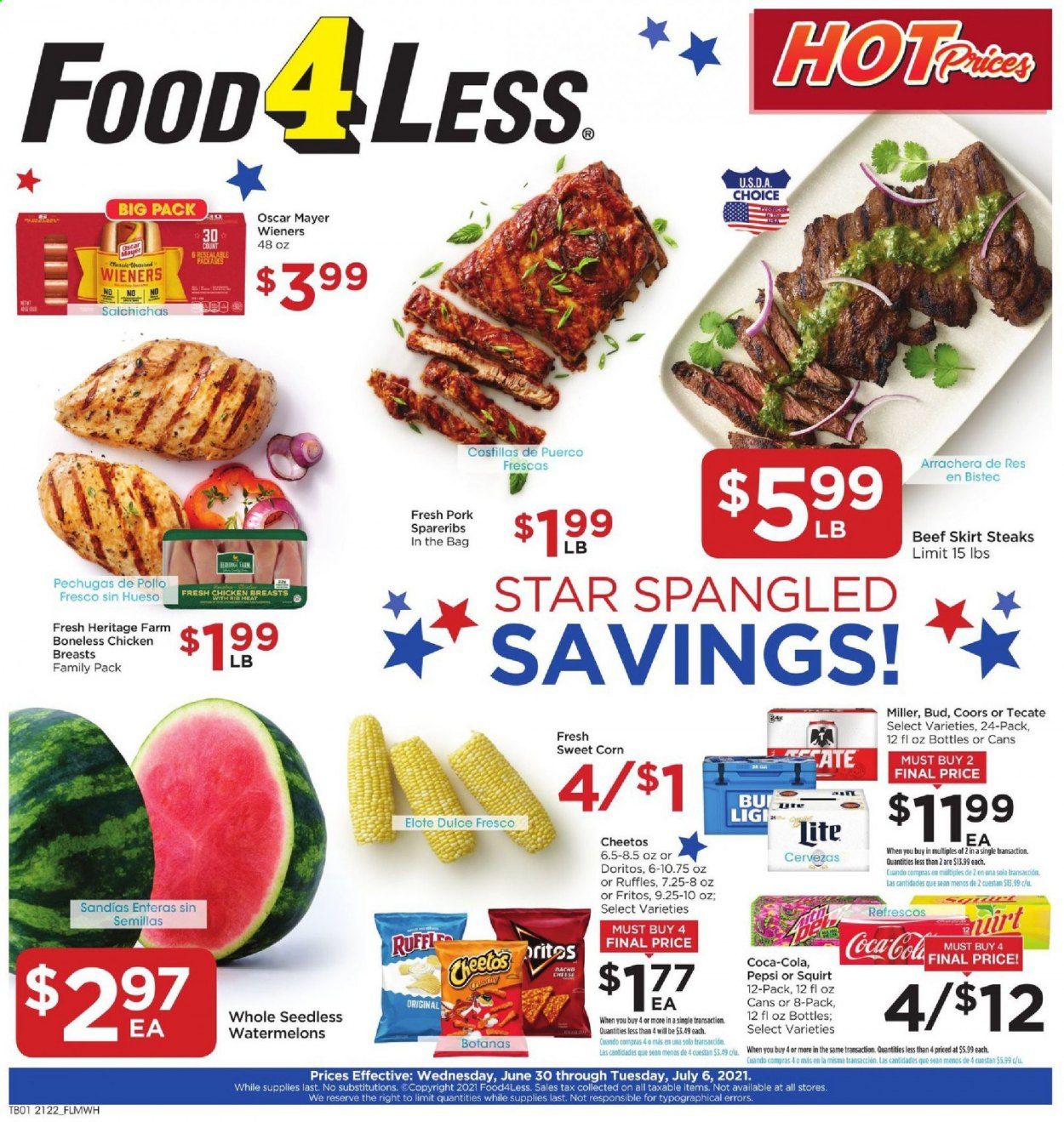 Food 4 Less (IL) Weekly Ad Flyer June 30 to July 6