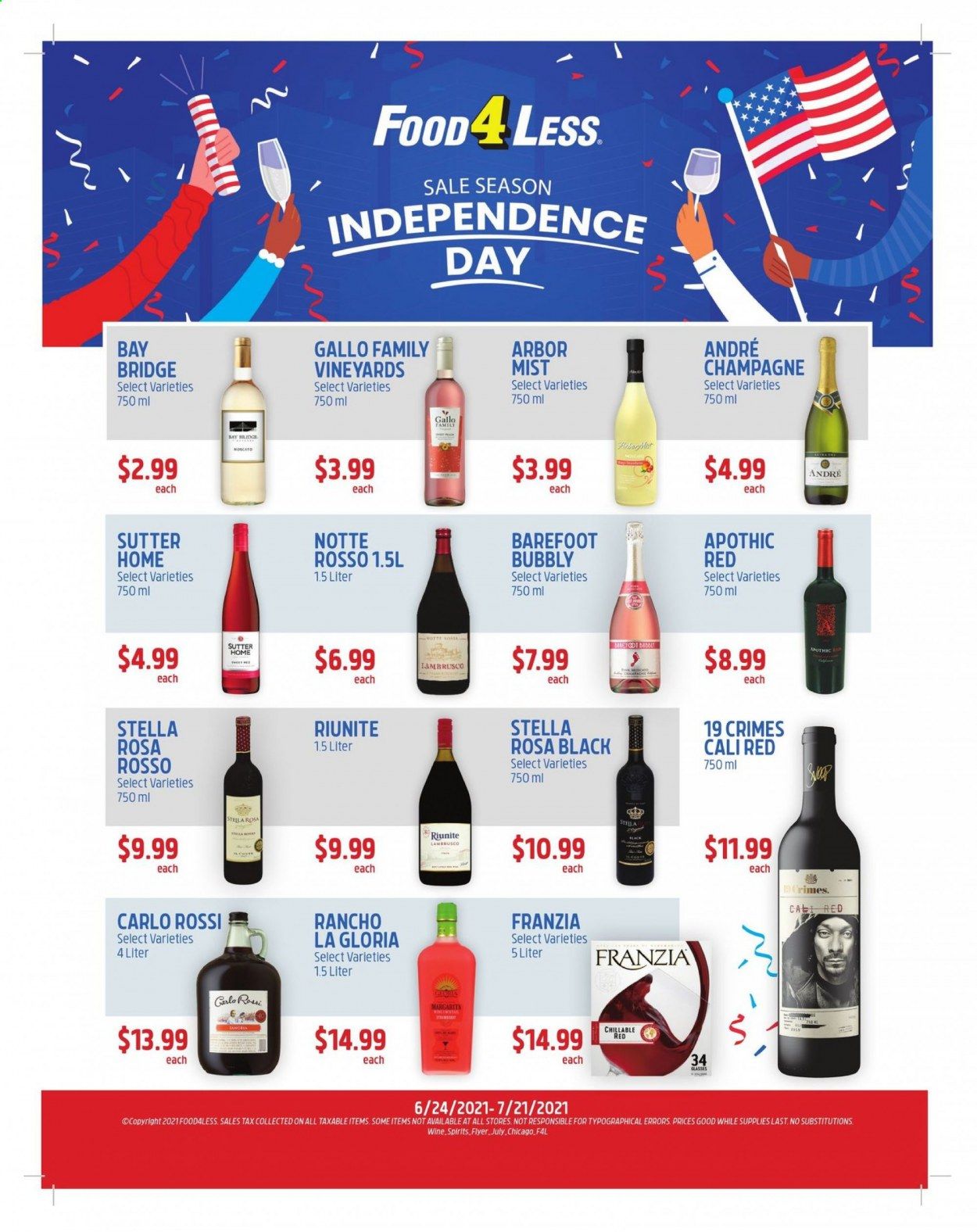 Food 4 Less (IL) Weekly Ad Flyer June 24 to July 21