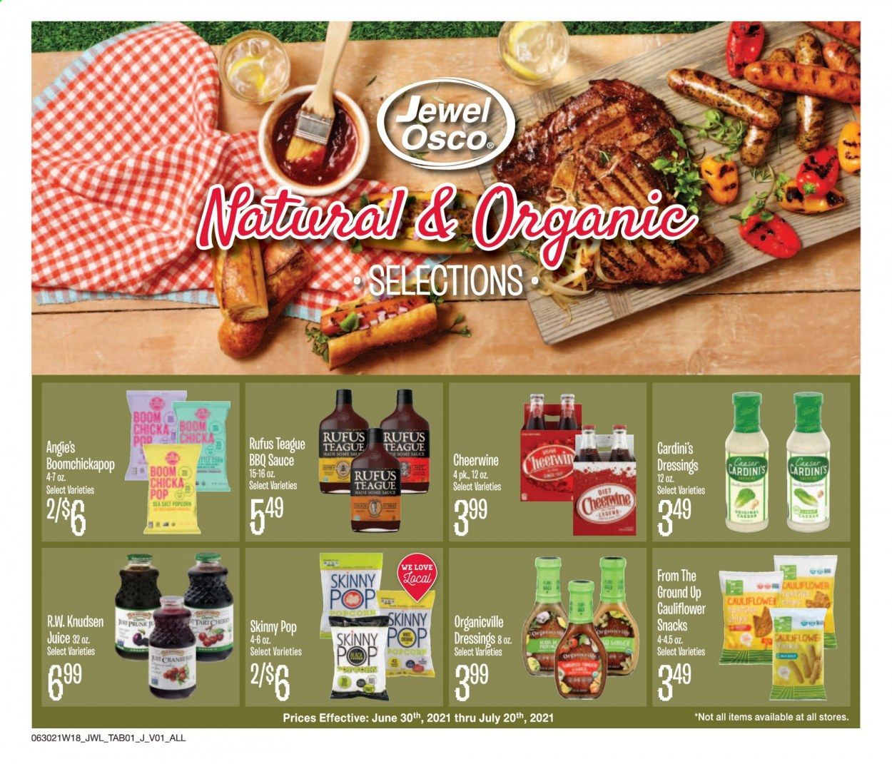 Jewel Osco (IL, IN) Weekly Ad Flyer June 30 to July 20