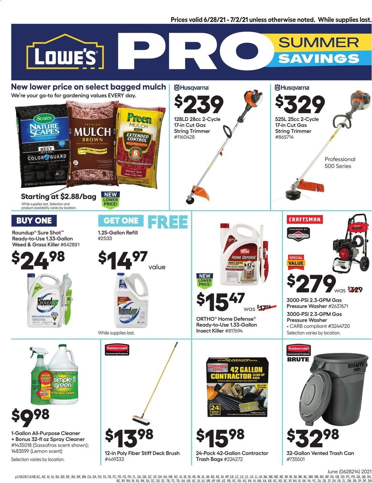 Lowe's Weekly Ad Flyer June 28 to July 2