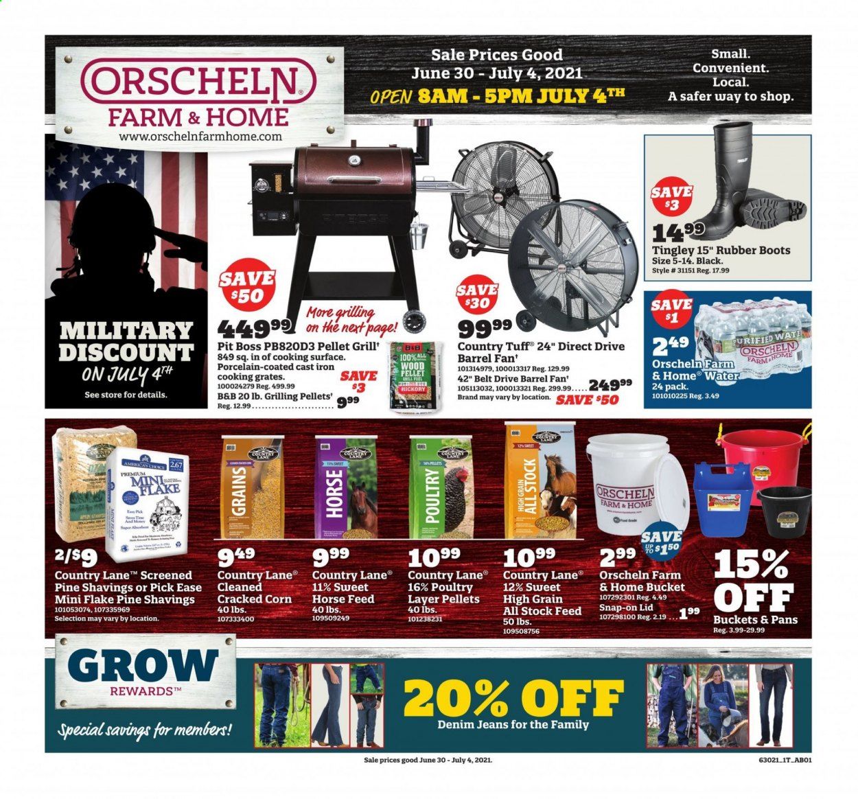 Orscheln Farm and Home (IA, IN, KS, MO, NE, OK) Weekly Ad Flyer June 30 to July 4