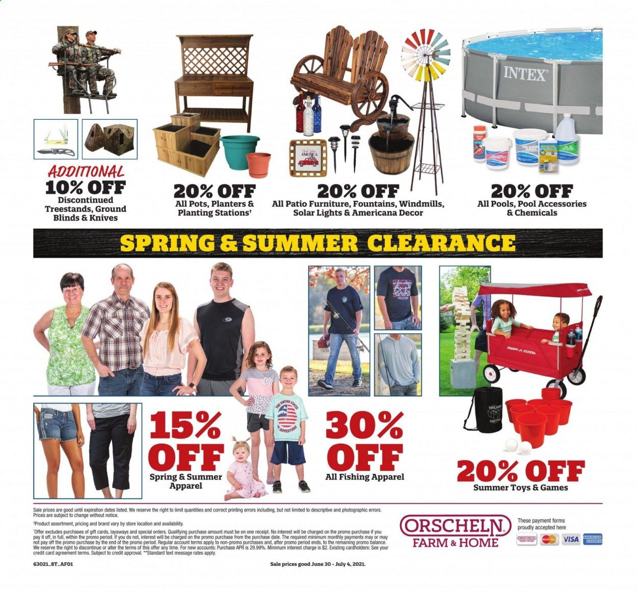 Orscheln Farm and Home (IA, IN, KS, MO, NE, OK) Weekly Ad Flyer June 30 to July 4