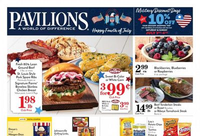 Pavilions (CA) Weekly Ad Flyer June 30 to July 6