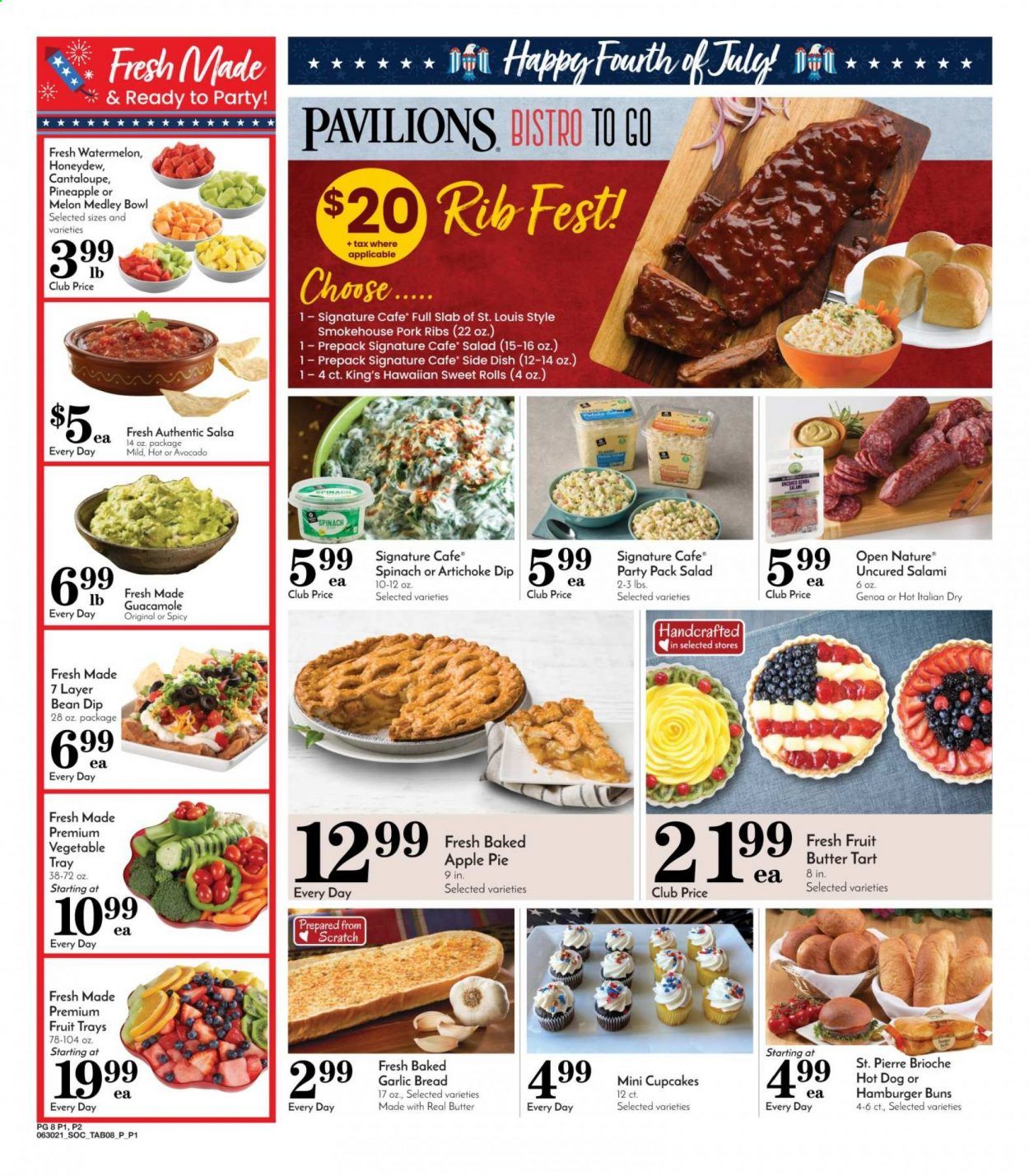 Pavilions (CA) Weekly Ad Flyer June 30 to July 6
