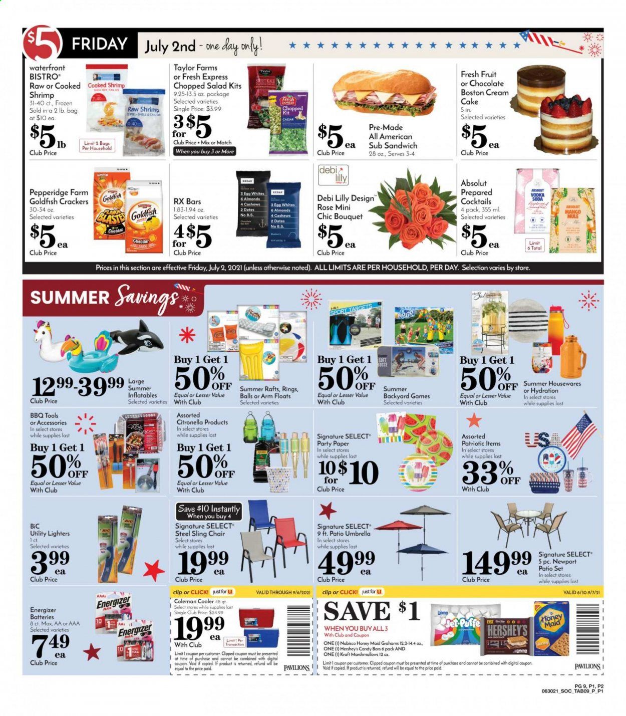 Pavilions (CA) Weekly Ad Flyer June 30 to July 6