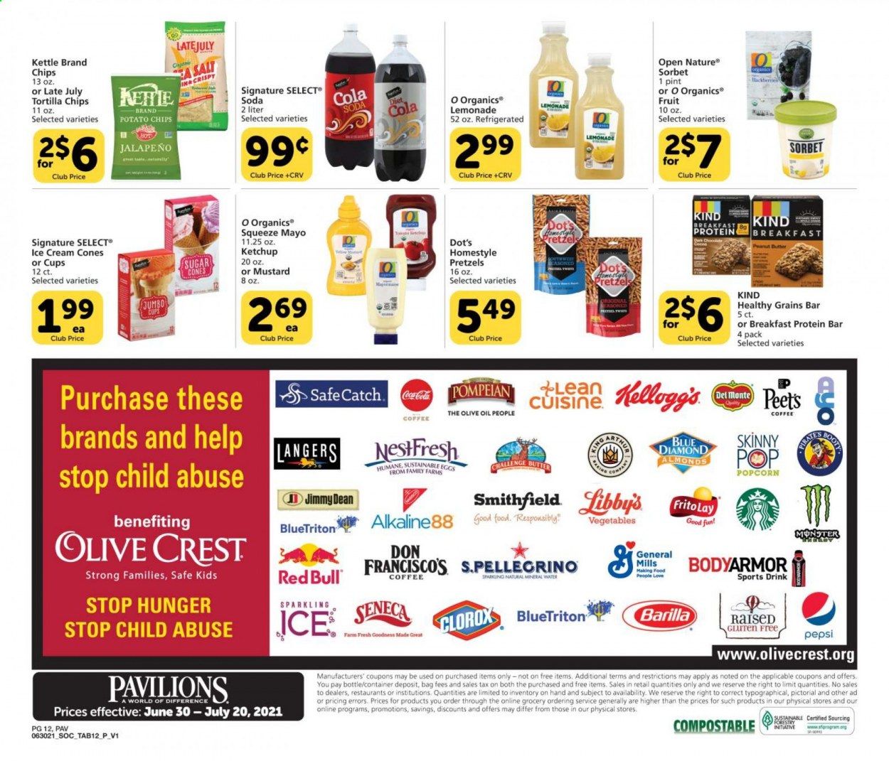 Pavilions (CA) Weekly Ad Flyer June 30 to July 20