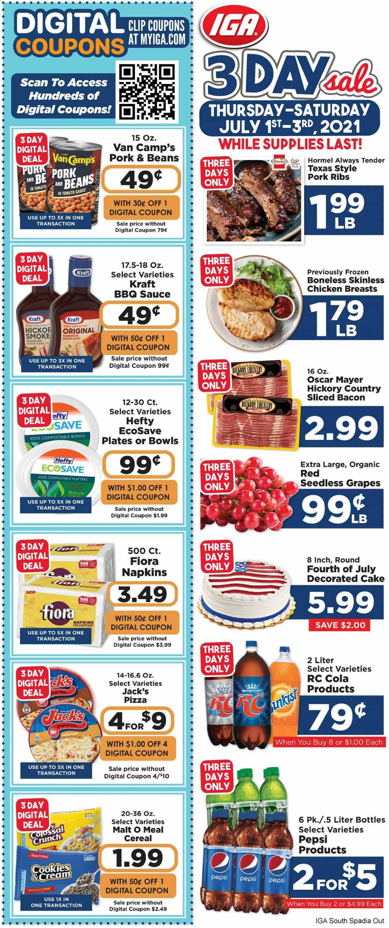 IGA Weekly Ad Flyer June 30 to July 6