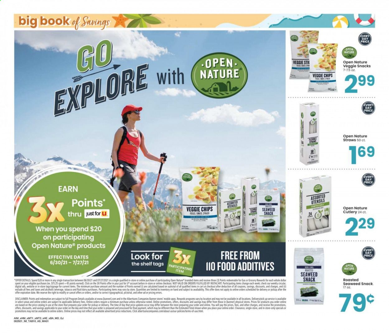 Albertsons (CA, ID, LA, MT, OR, TX, WA) Weekly Ad Flyer June 29 to July 26