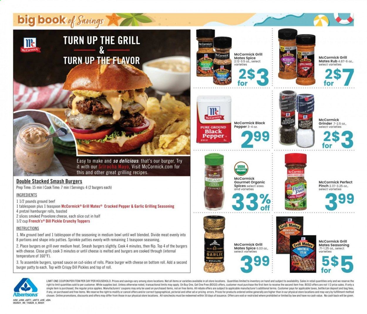 Albertsons (CA, ID, LA, MT, OR, TX, WA) Weekly Ad Flyer June 29 to July 26