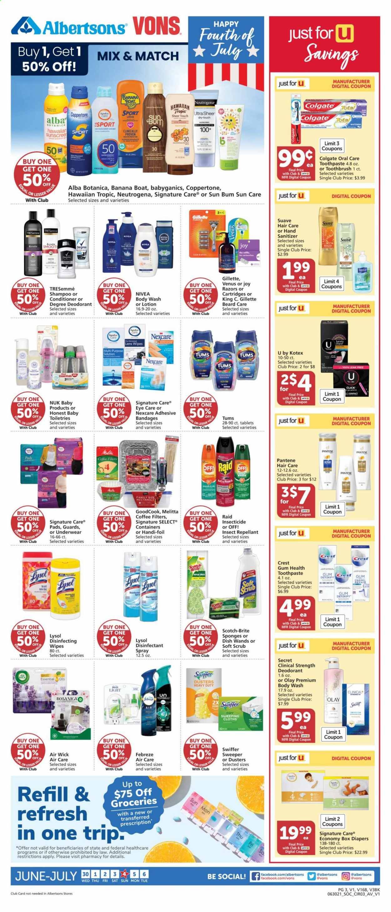 Vons (CA) Weekly Ad Flyer June 30 to July 6