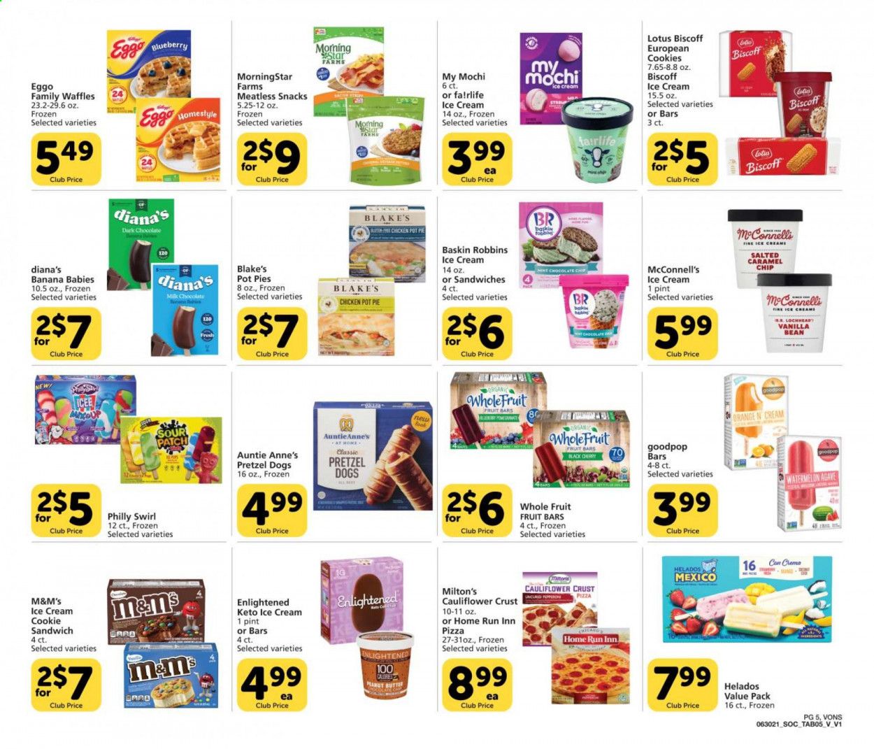 Vons (CA) Weekly Ad Flyer June 30 to July 20