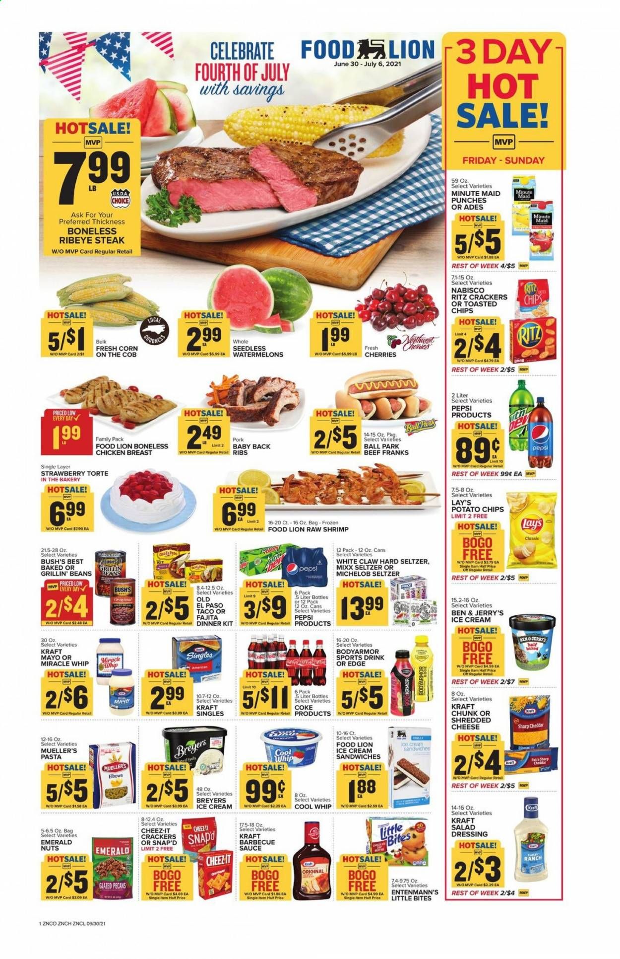 Food Lion (NC) Weekly Ad Flyer June 30 to July 6