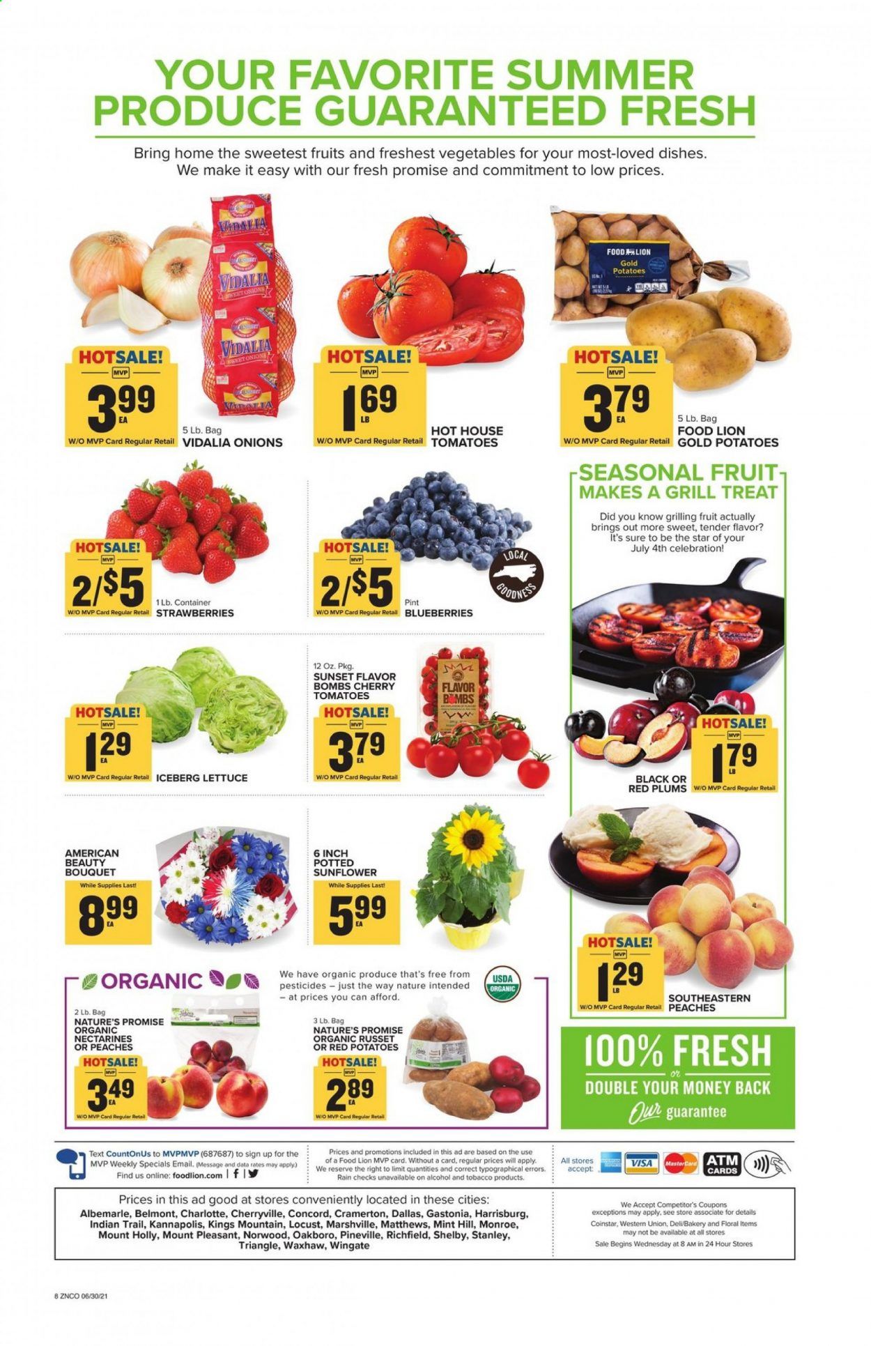Food Lion (NC) Weekly Ad Flyer June 30 to July 6