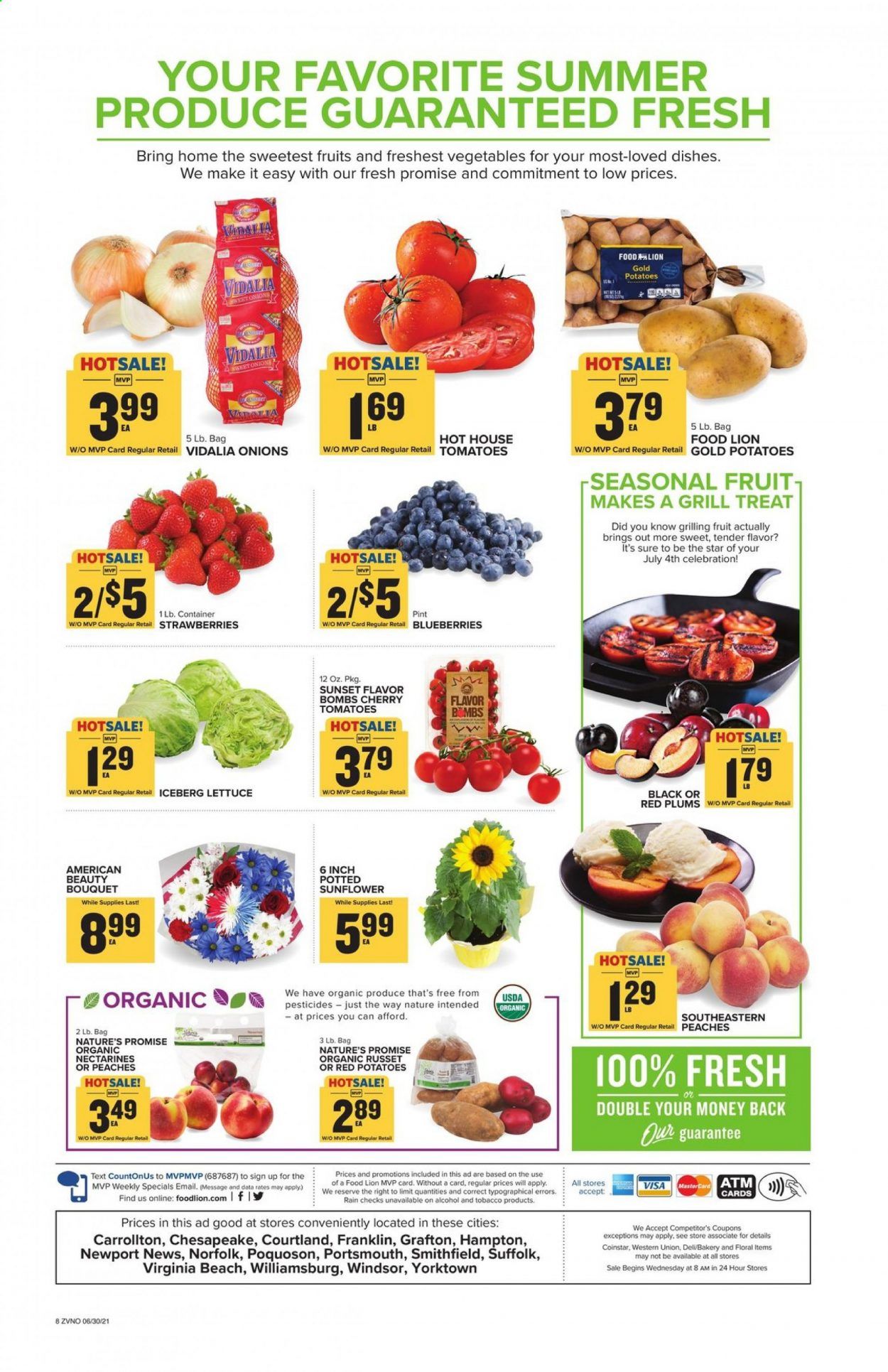 Food Lion (VA) Weekly Ad Flyer June 30 to July 6
