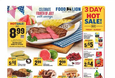 Food Lion (SC) Weekly Ad Flyer June 30 to July 6