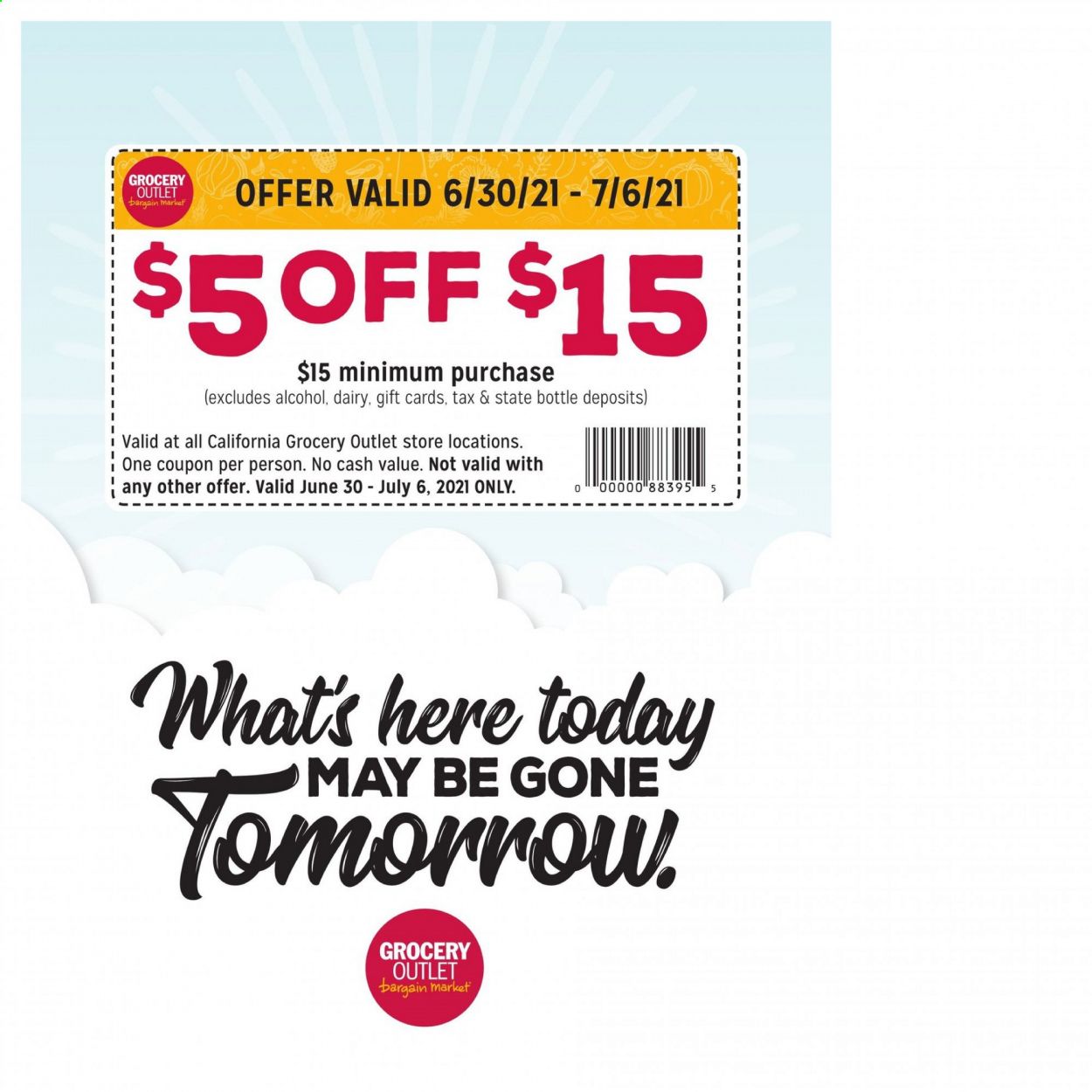 Grocery Outlet (CA, ID, OR, PA, WA) Weekly Ad Flyer June 30 to July 6