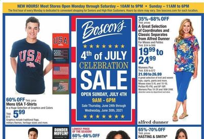 Boscov's (CT, DE, MD, NJ, NY, PA) Weekly Ad Flyer June 24 to June 30