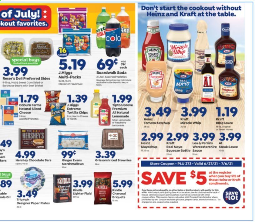 Save a Lot Weekly Ad Flyer June 30 to July 6