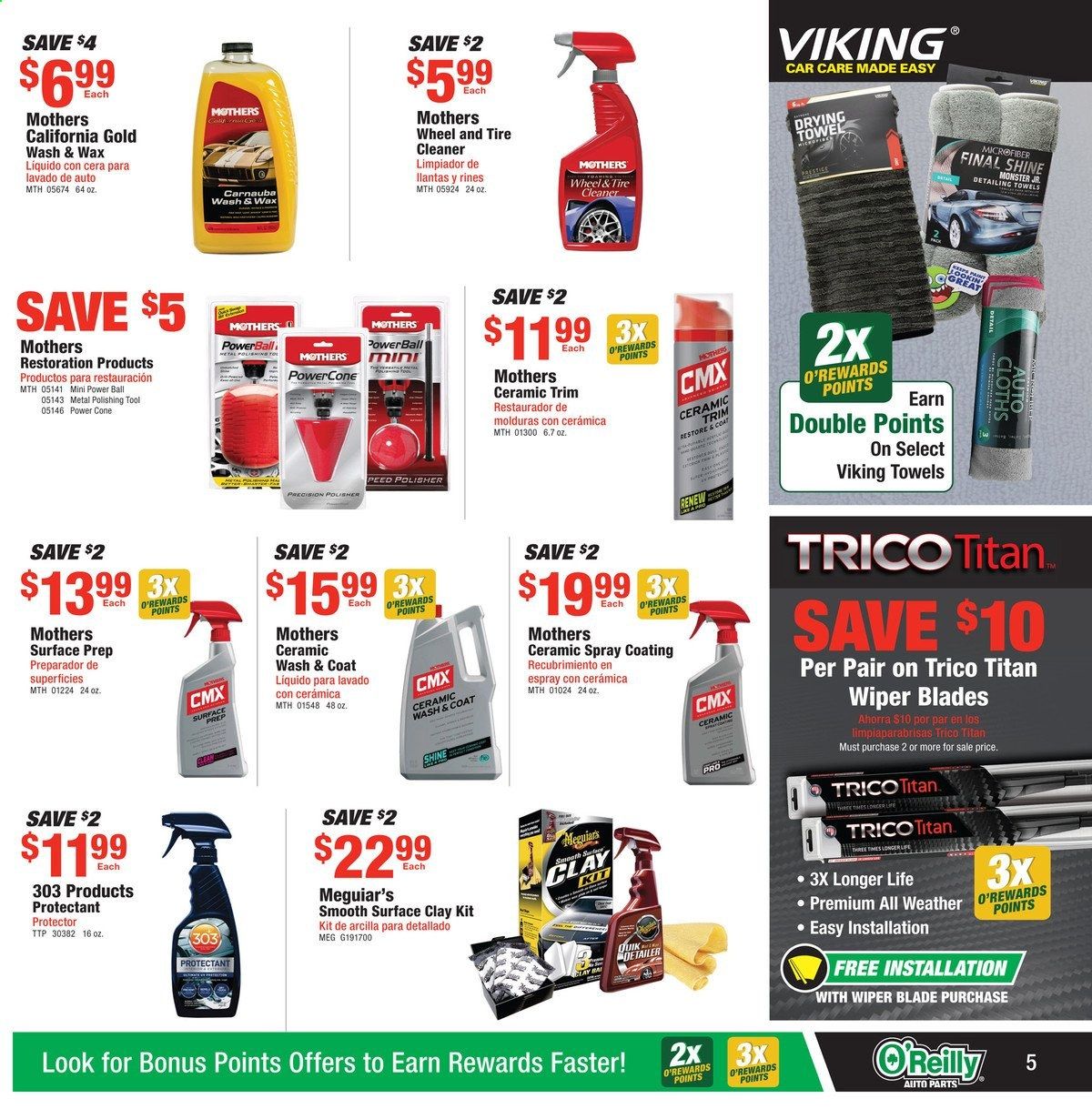 O'Reilly Auto Parts Weekly Ad Flyer June 30 to July 27