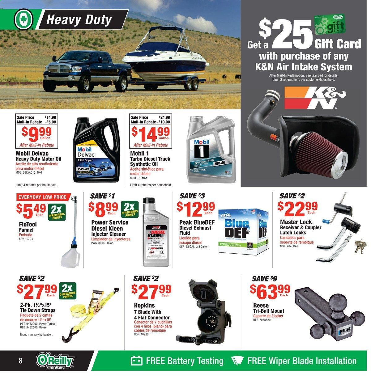 O'Reilly Auto Parts Weekly Ad Flyer June 30 to July 27