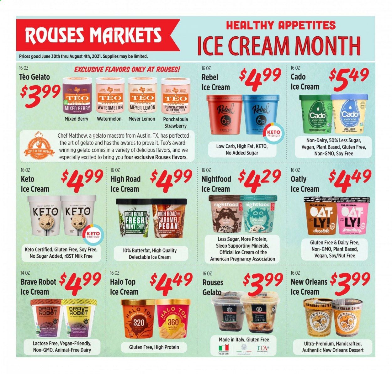 Rouses Markets (AL, LA, MS) Weekly Ad Flyer June 30 to August 4