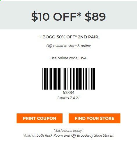 Rack Room Shoes Weekly Ad Flyer June 30 to July 4