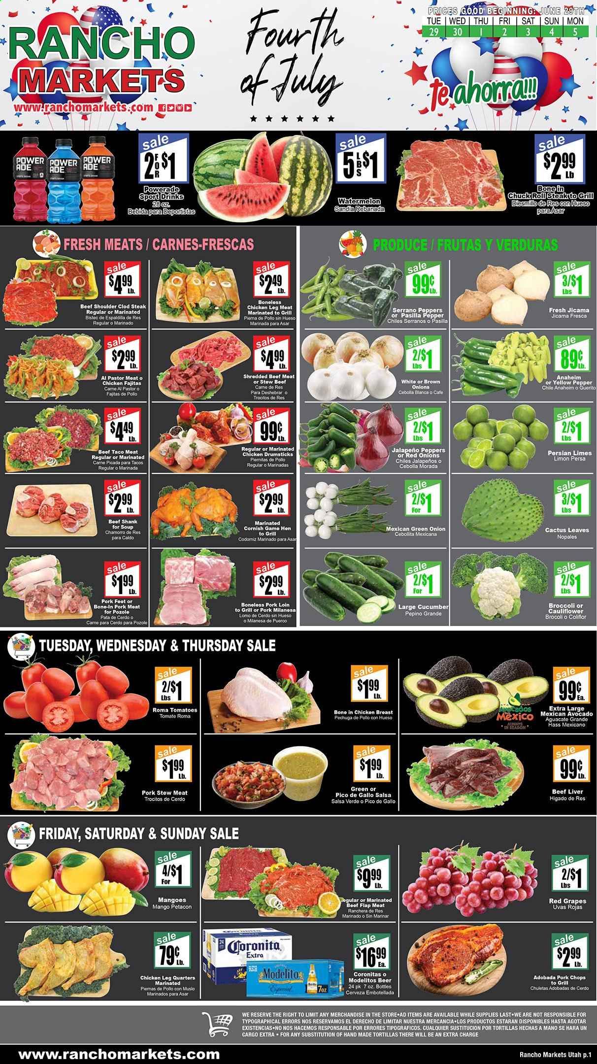 Rancho Markets (UT) Weekly Ad Flyer June 29 to July 5