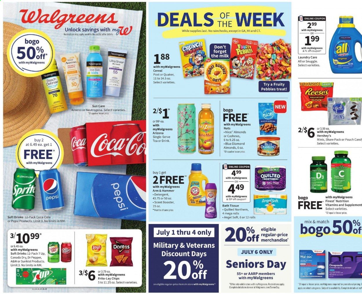 Walgreens Weekly Ad Flyer July 4 to July 10