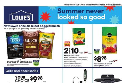 Lowe's Weekly Ad Flyer July 1 to July 7