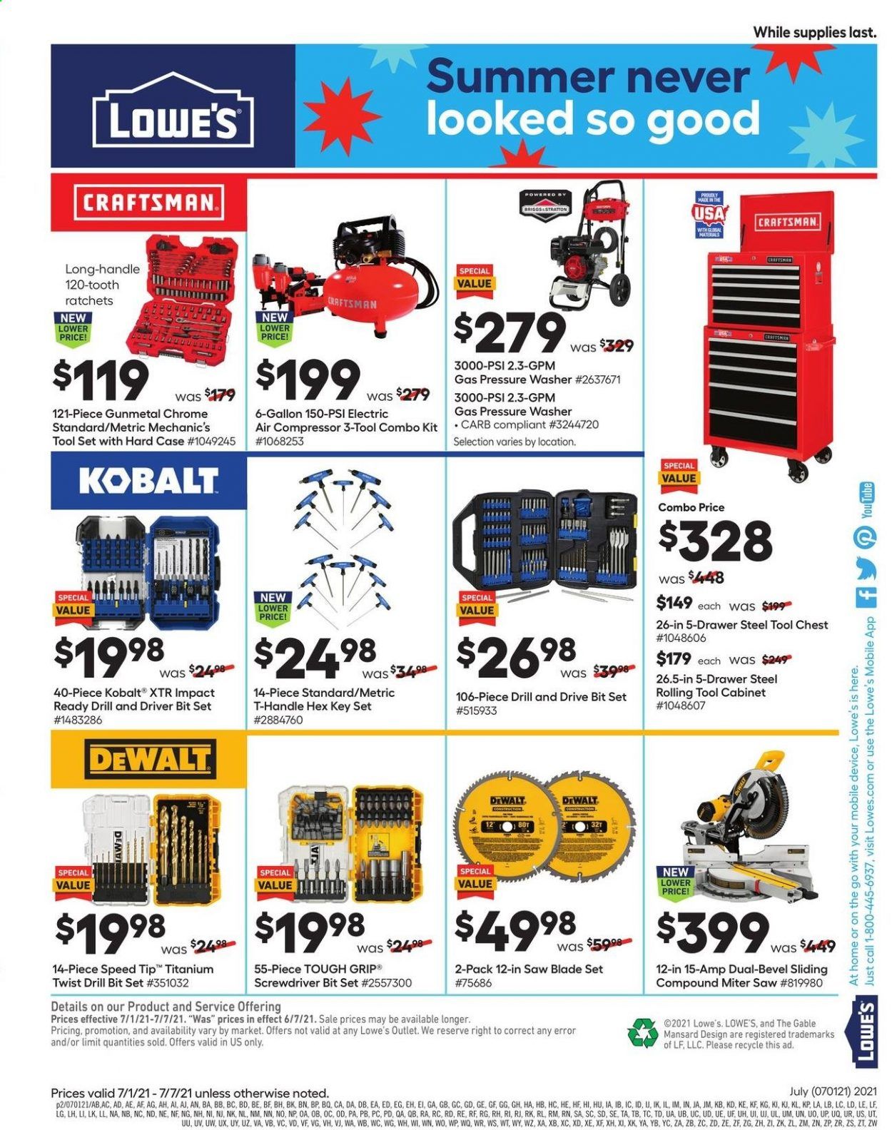 Lowe's Weekly Ad Flyer July 1 to July 7