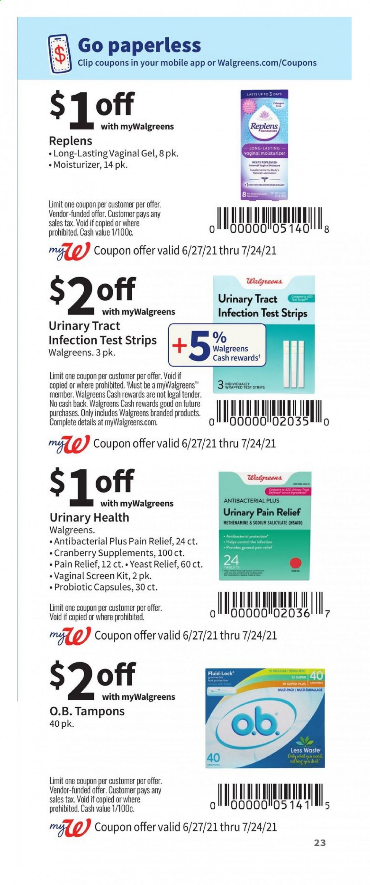 Walgreens Weekly Ad Flyer June 27 to July 24