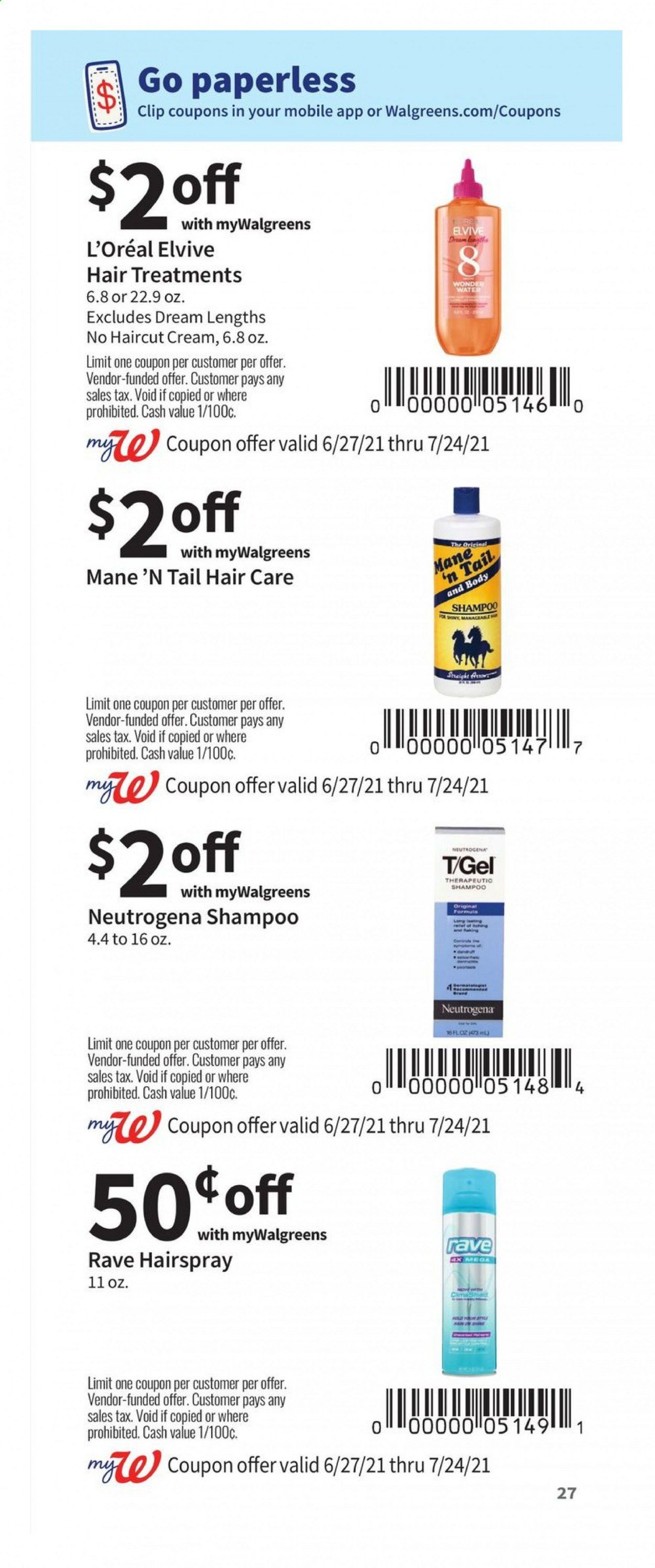 Walgreens Weekly Ad Flyer June 27 to July 24