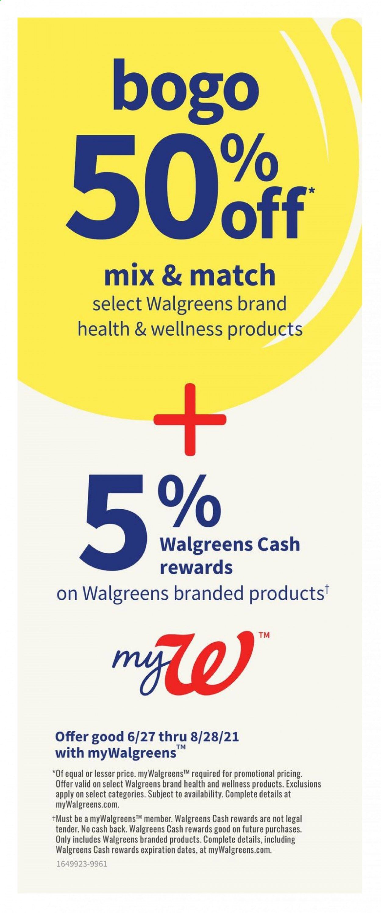 Walgreens Weekly Ad Flyer June 27 to July 24